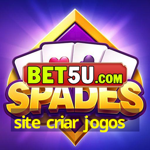 site criar jogos